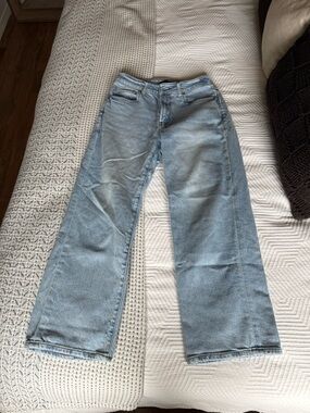 Quince Light Blue Crop Jeans